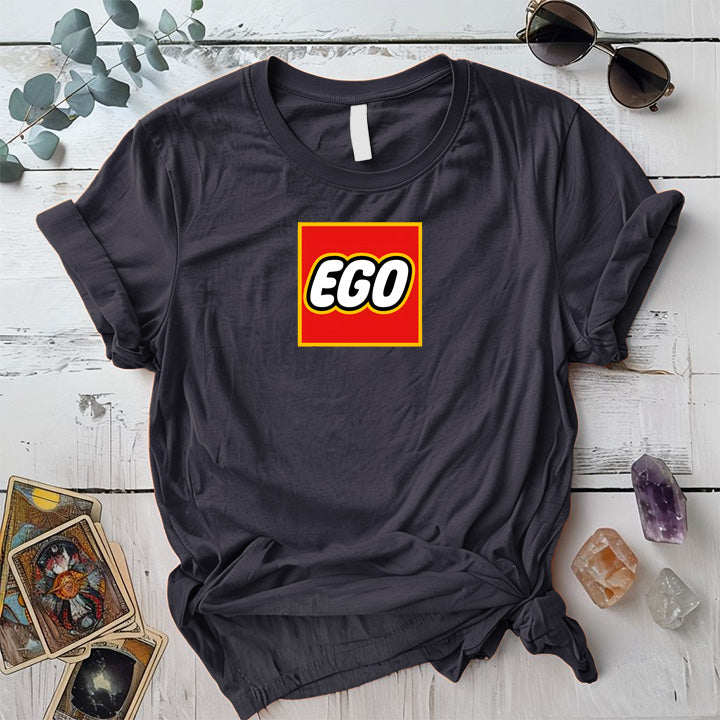 Ego T-Shirt Mockup Dark Heather Grey