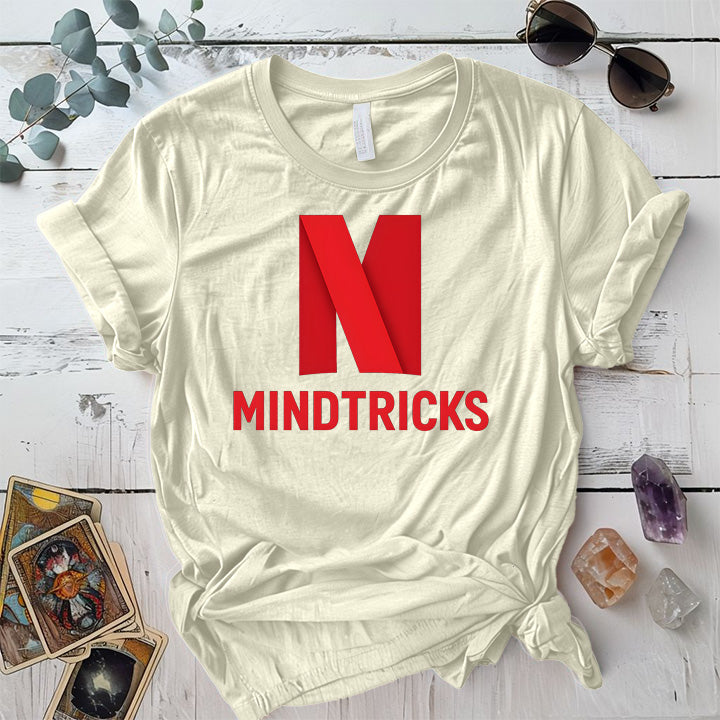 Mind Tricks T-Shirt Mockup Natural