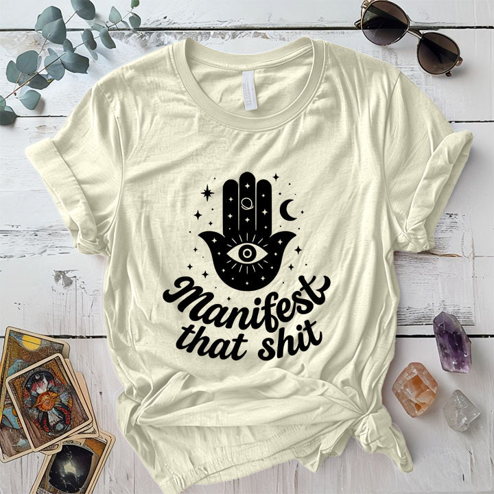 The Moon Made Me Do It T-Shirt Mockup Natural