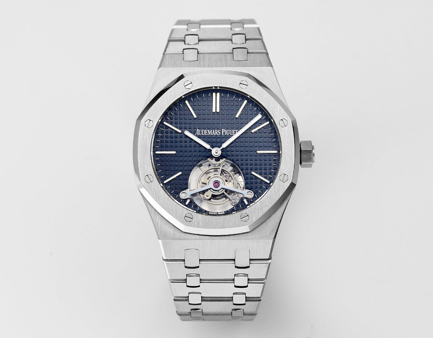 Royal Oak Selfwinding Flying Tourbillon Extra-thin Blue Dial