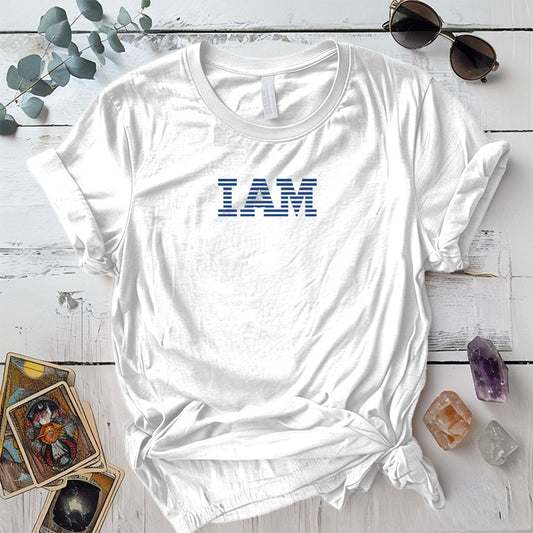 I Am T-Shirt Mockup White