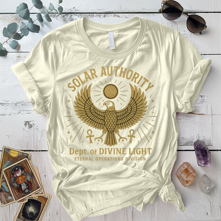 Ra Egyptian Sun God T-Shirt Mockup Natural