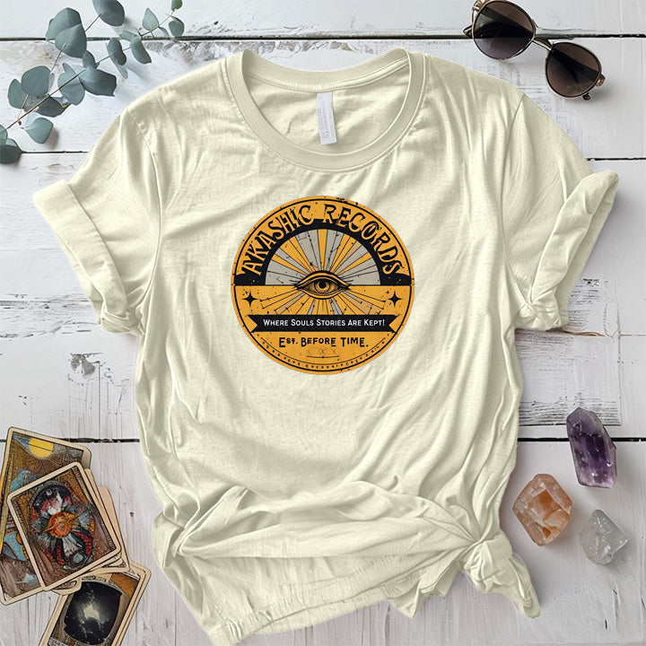 Akashic Records T-Shirt Mockup Natural