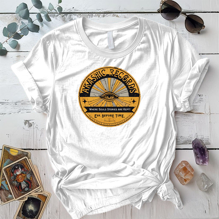 Akashic Records T-Shirt Mockup White