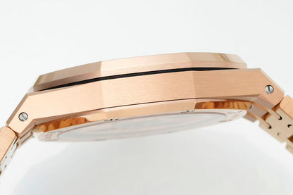Audemars Piguet Royal Oak Selfwinding 41mm 15510 Rose Gold Dark Blue Dial