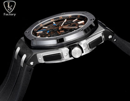 Audemars Piguet Royal Oak Offshore Chronograph 41mm Black Case Brown Black Dial