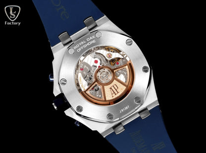 Audemars Piguet Royal Oak Offshore Chronograph 42mm Stainless Steel Blue Dial Rubber Strap