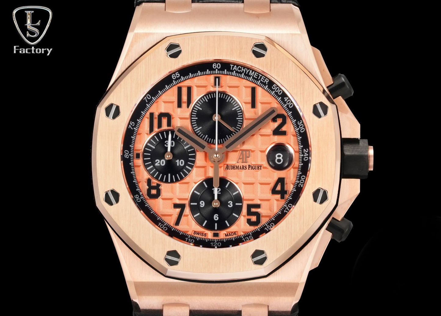 Audemars Piguet Royal Oak Offshore Chronograph 42mm Rose Gold Orange Dial