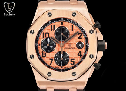 Audemars Piguet Royal Oak Offshore Chronograph 42mm Rose Gold Orange Dial